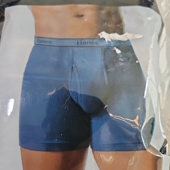 HANES Boxer Briefs Men's M 32-34 Assorted Tagless Comfort Flex 4 Pack J742B4 - Picture 3 of 13